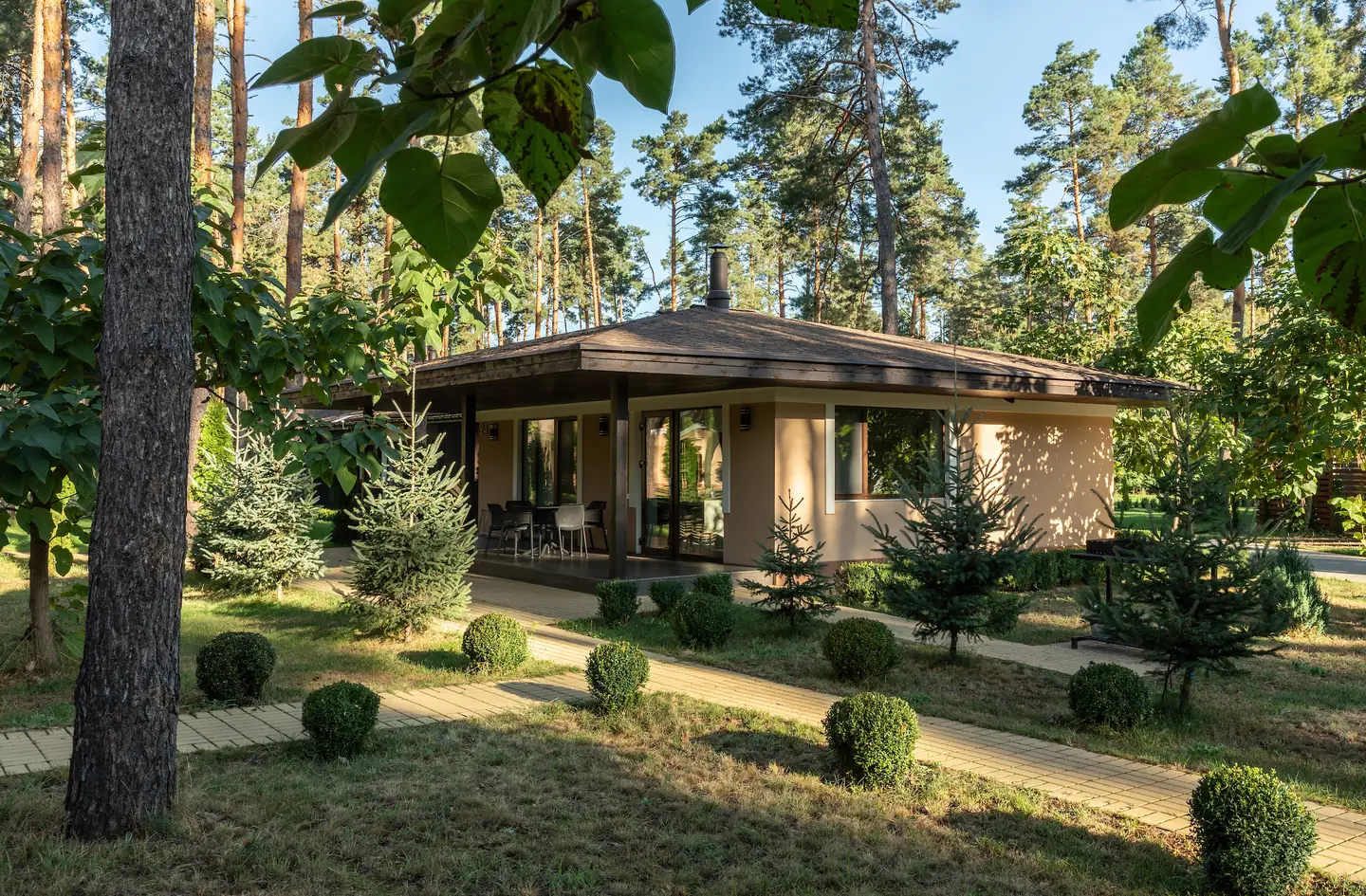 Romantic Deluxe house for two among the pines